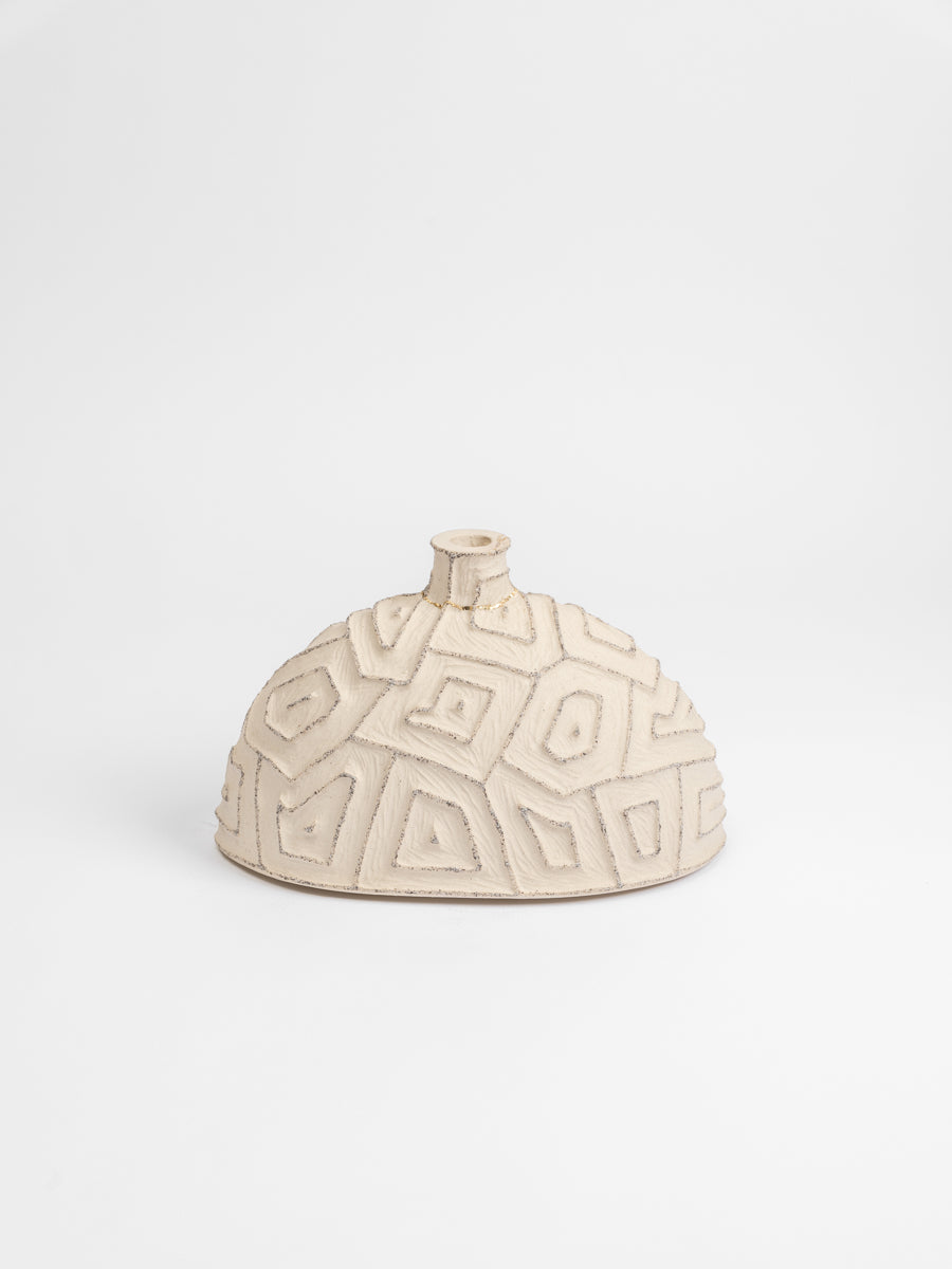 Maze Half Moon Bottle Vase