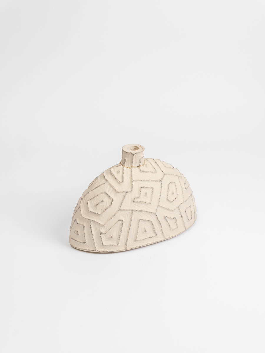 Maze Half Moon Bottle Vase