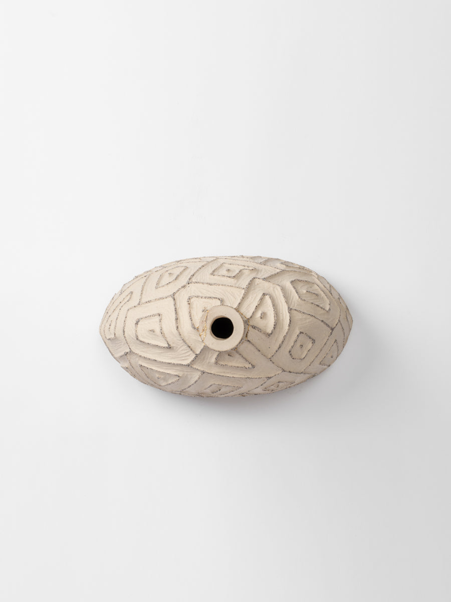 Maze Half Moon Bottle Vase
