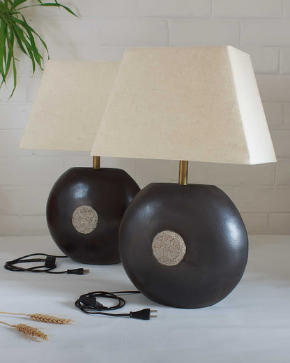 Black Sanded Lamp- Made To Order