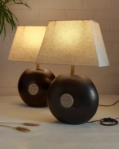 Black Sanded Lamp- Made To Order